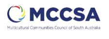 MCCSA logo - Multicultural Communities Council of South Australia